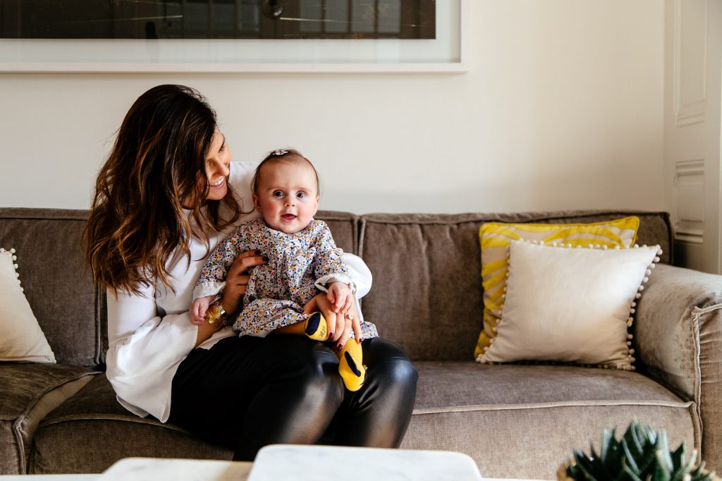 Fabienne, fondatrice d&rsquo;Avinas et maman de Zoé