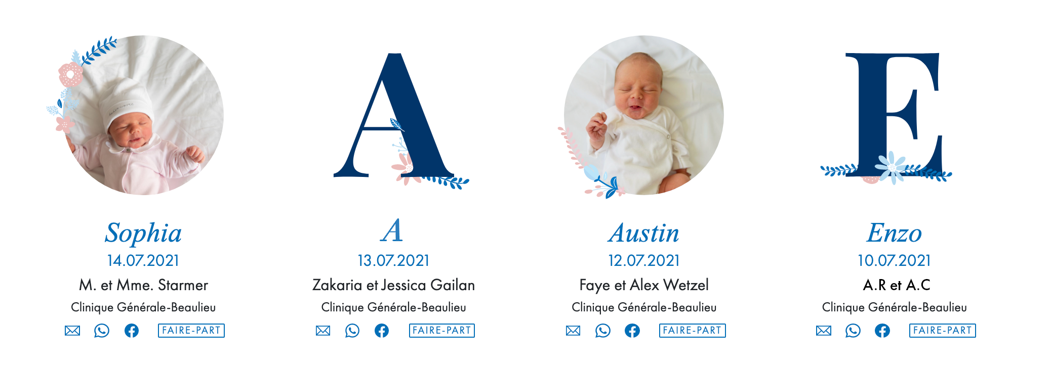 Aperçu de la Baby Gallery