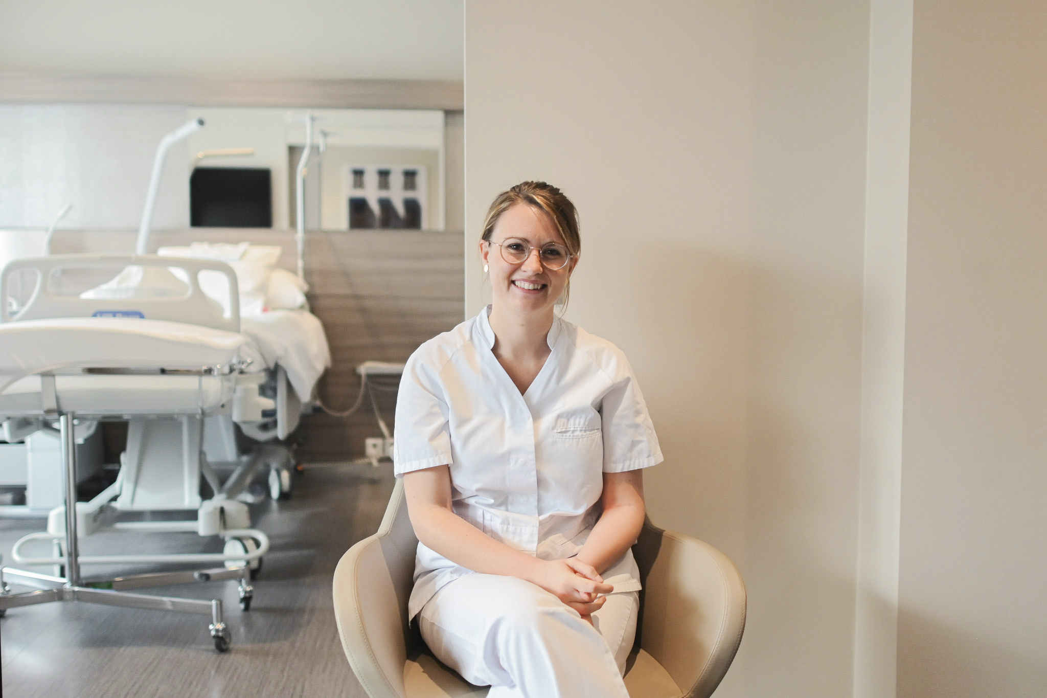 Marion Coffy, sage-femme à la clinique Générale-Beaulieu