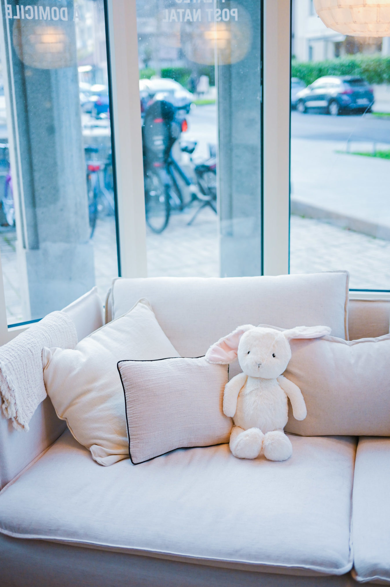 Vue intérieure du centre périnatal Nawal Matlou à Genève