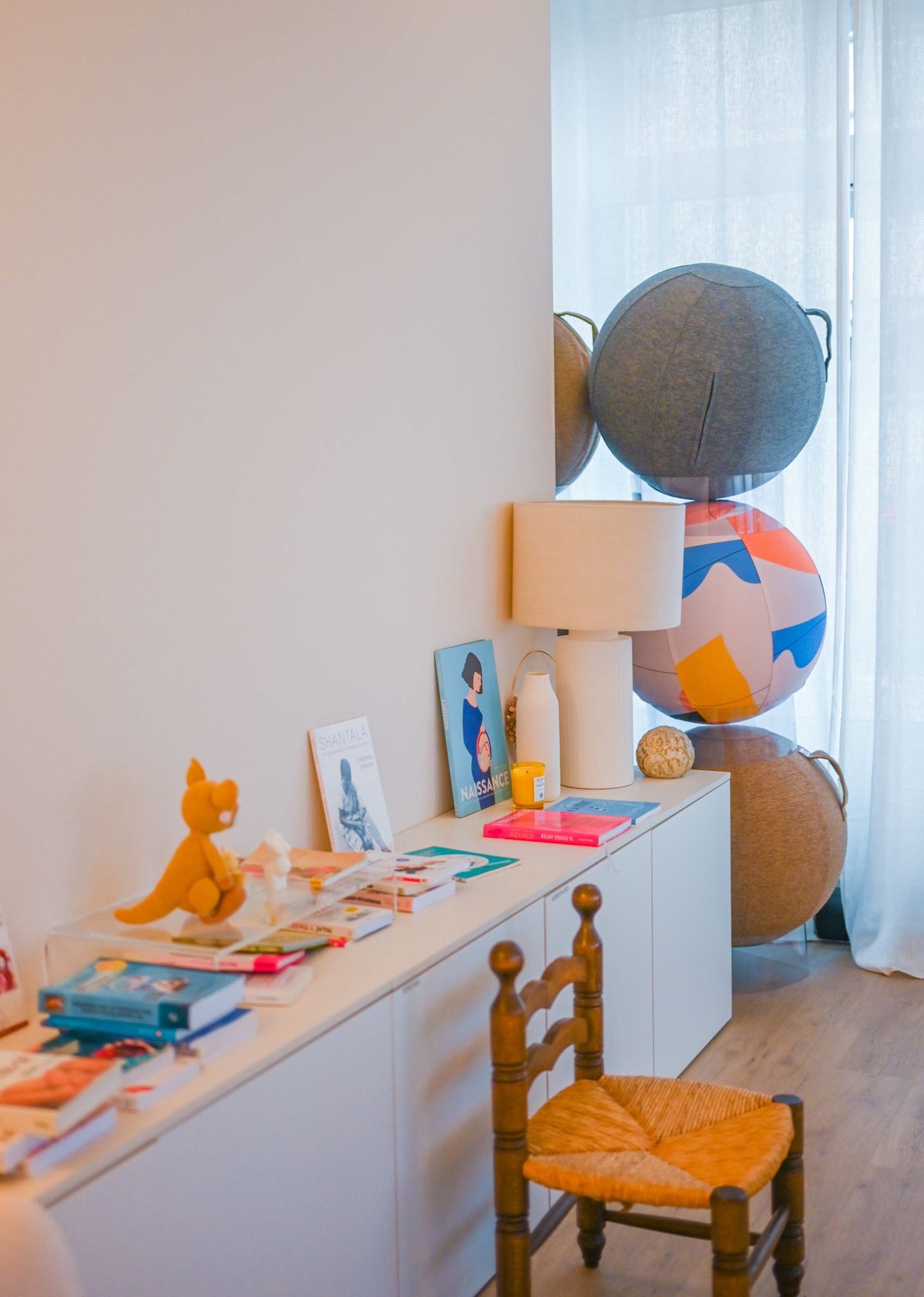 Vue intérieure du centre périnatal Nawal Matlou à Genève