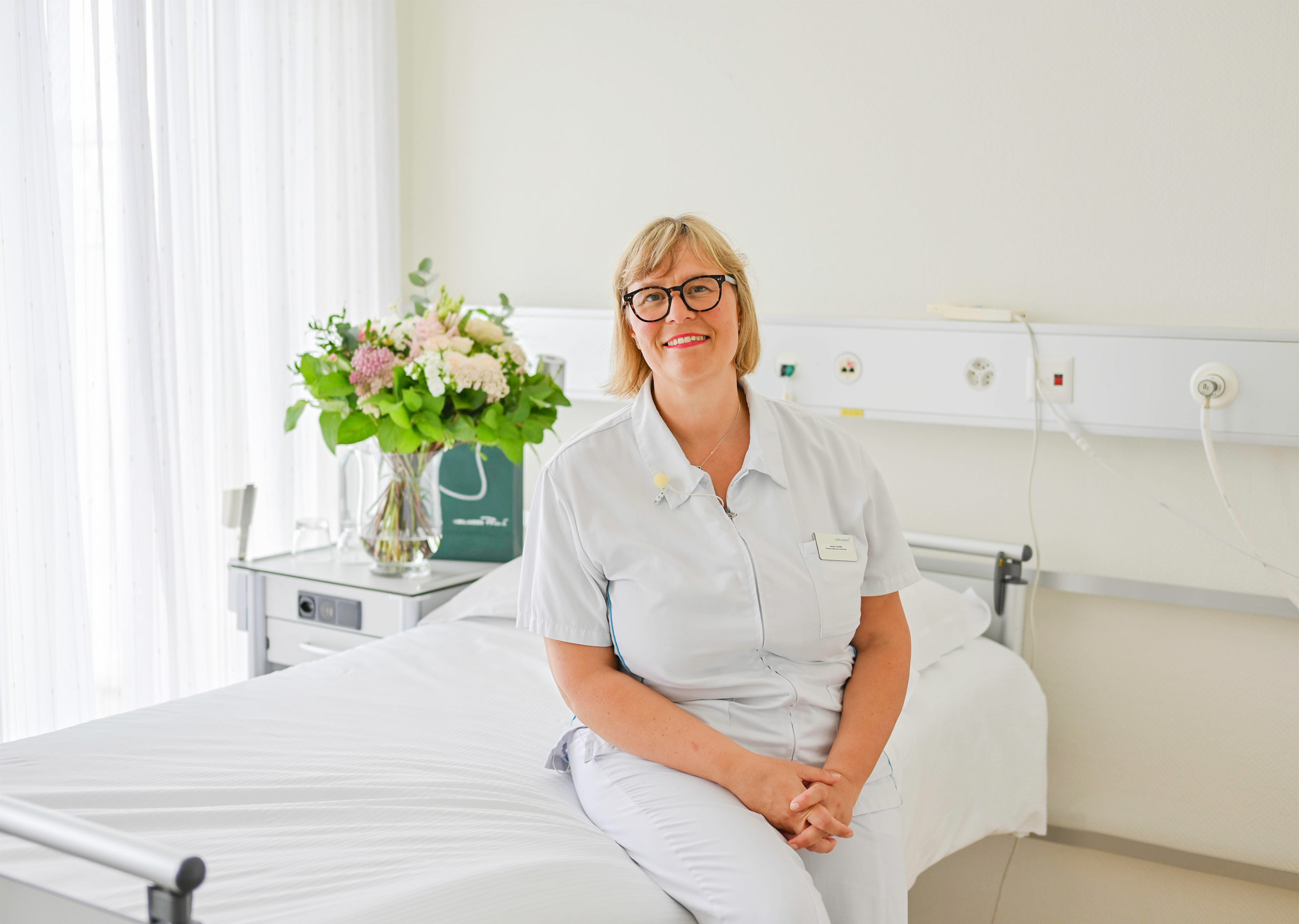 Rencontre avec Isabelle, sage-femme à la Maternité Cecil à Lausanne.